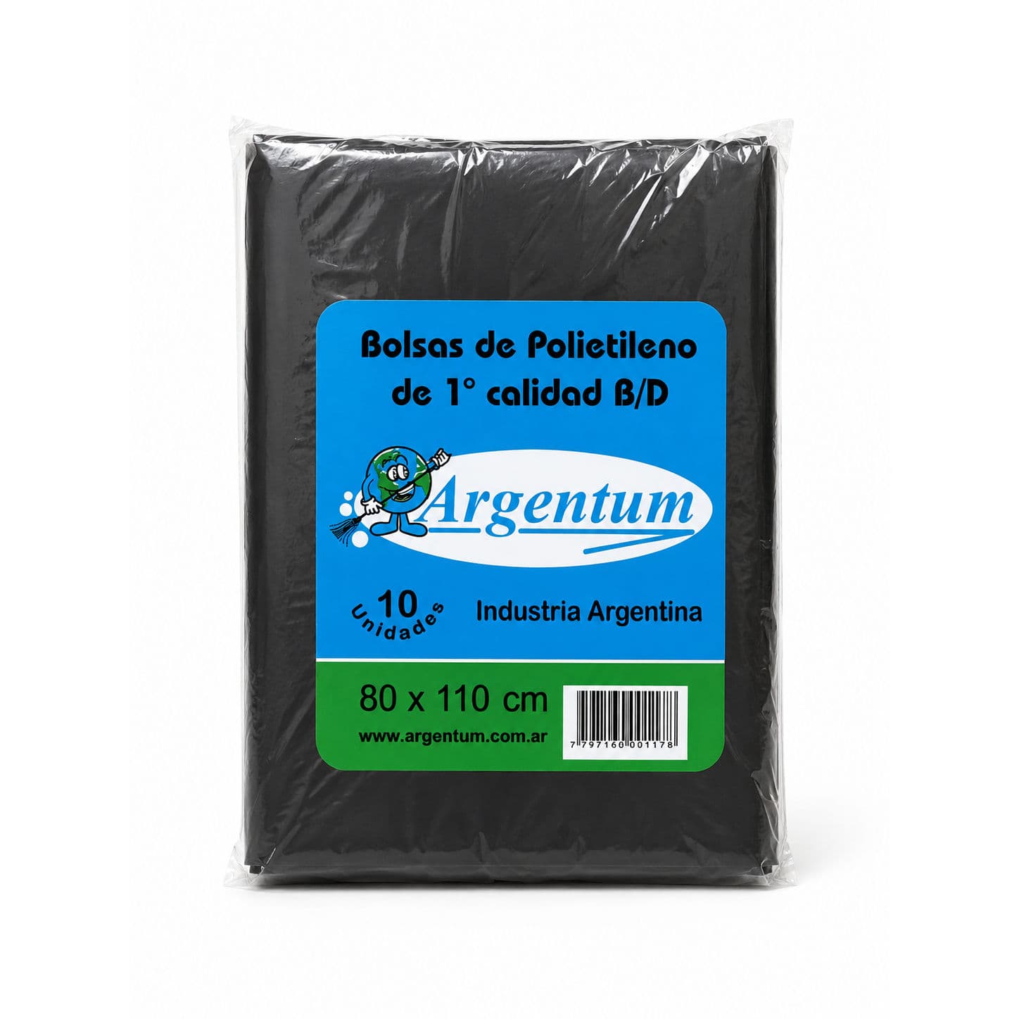 BOLSA RESIDUOS 80 X 110 X 10U.